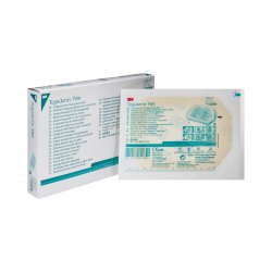 Tegaderm Dressing 4" x 4 3/4", 50/Box, Frame Style Delivery Rectangle, Sterile, 3M