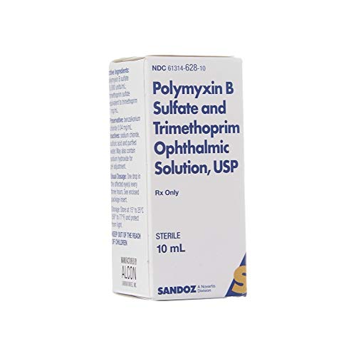 Polytrim, Polymyxin B Sulfate, Trimethoprim 10.000/ml - 0.1, 10ml