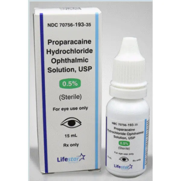 Proparacaine 0.5%, 15mL LifeStar