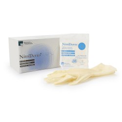 Surgical Glove, PF, Size 8.5, 50/pair, NitriDerm