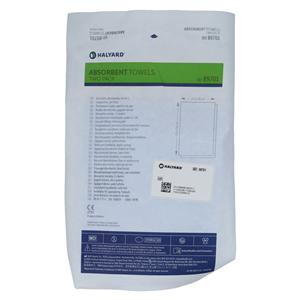 Sterile Towel, Absorbent, 15x22, 2/pack, 100/per pack, Halyard