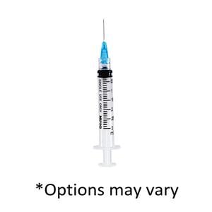 5cc Syringe, 21g x 1 1/2" Needle 100/Box, Nipro